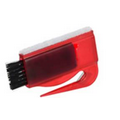 Letter Slitter w/Computer Brush & Screen Sweep Translucent Red